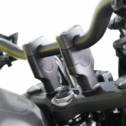 GP Kompozit Honda CB750 Hornet 2023-2026 Uyumlu Gidon Yükseltme Siyah