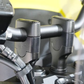 GP Kompozit Honda CB750 Hornet 2023-2024 Uyumlu Gidon Yükseltme Siyah