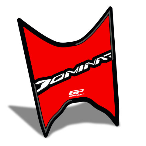 GP Kompozit Bajaj Dominar 250 / 400 2020-2026 Uyumlu Tank Pad Kırmızı