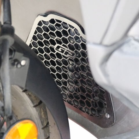 GP Kompozit Honda ADV 350 2023-2025 Uyumlu Radyatör Koruma Siyah