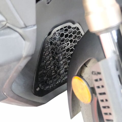 GP Kompozit Honda ADV 350 2023-2026 Uyumlu Radyatör Koruma Siyah