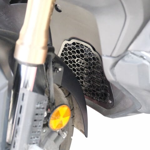 GP Kompozit Honda ADV 350 2023-2026 Uyumlu Radyatör Koruma Siyah