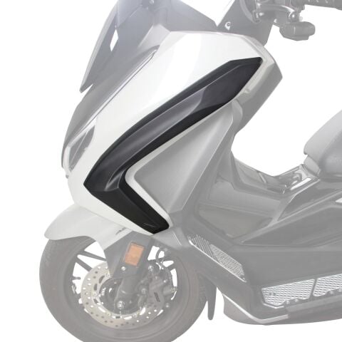 GP Kompozit Honda Forza 250 2023-2026 Uyumlu Üst Bacak Koruma Siyah