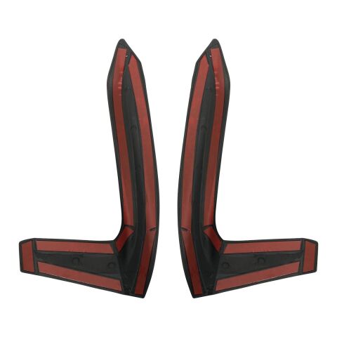 GP Kompozit Honda Forza 250 2023-2026 Uyumlu Üst Bacak Koruma Siyah