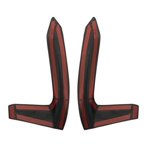 GP Kompozit Honda Forza 250 2023-2026 Uyumlu Üst Bacak Koruma Siyah