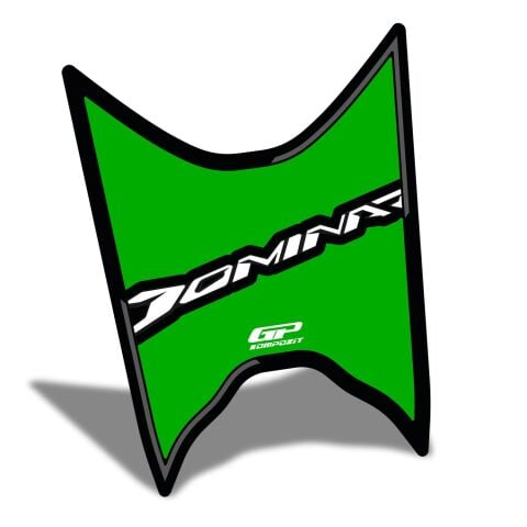 GP Kompozit Bajaj Dominar 250 / 400 2020-2026 Uyumlu Tank Pad Yeşil
