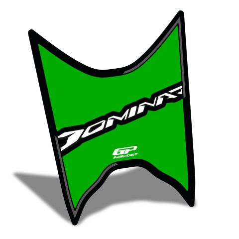 GP Kompozit Bajaj Dominar 250 / 400 2020-2026 Uyumlu Tank Pad Yeşil