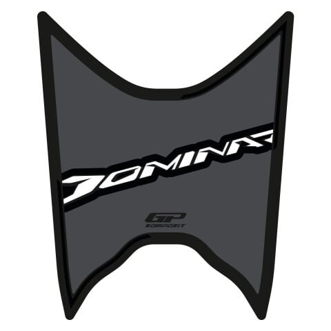 GP Kompozit Bajaj Dominar 250 / 400 2020-2026 Uyumlu Tank Pad Gri