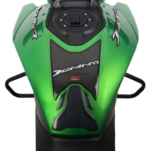 GP Kompozit Bajaj Dominar 250 / 400 2020-2026 Uyumlu Tank Pad Gri
