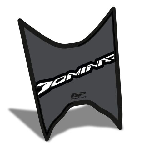 GP Kompozit Bajaj Dominar 250 / 400 2020-2026 Uyumlu Tank Pad Gri
