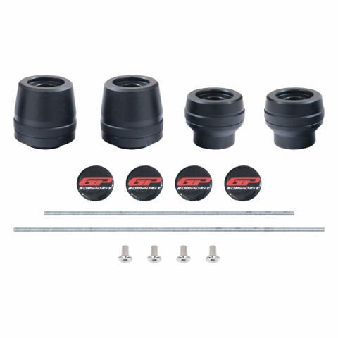 GP Kompozit CF Moto 450 SR 2023-2026 Uyumlu Aks Koruma Takozu Siyah