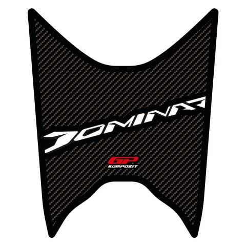 GP Kompozit Bajaj Dominar 250 / 400 2020-2026 Uyumlu Tank Pad Karbon