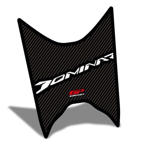 GP Kompozit Bajaj Dominar 250 / 400 2020-2026 Uyumlu Tank Pad Karbon