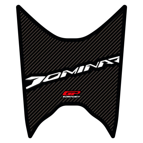 GP Kompozit Bajaj Dominar 250 / 400 2020-2026 Uyumlu Tank Pad Karbon