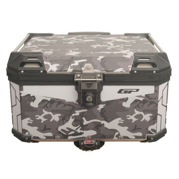 GP Kompozit DSN01 Universal 45 lt Desenli Alüminyum Motosiklet Çantası