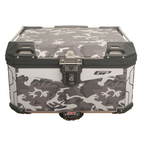 GP Kompozit DSN01 Universal 45 lt Desenli Alüminyum Motosiklet Çantası