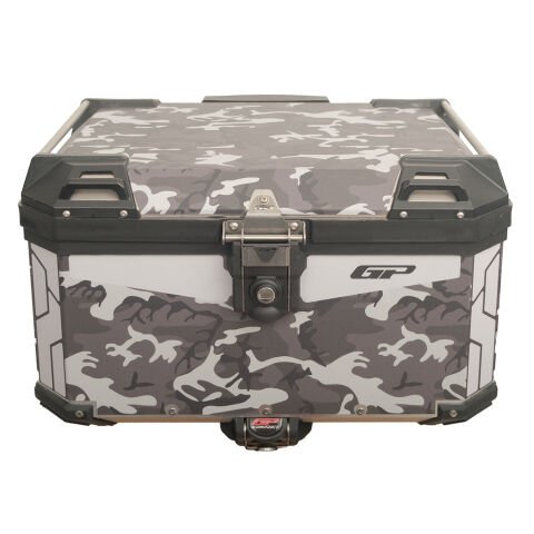 GP Kompozit DSN01 Universal 45 lt Desenli Alüminyum Motosiklet Çantası