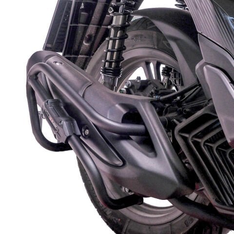 GP Kompozit Honda SH 125 2024-2025 Uyumlu Egzoz Koruma Demiri Siyah