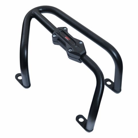 GP Kompozit Honda SH 125 2024-2025 Uyumlu Egzoz Koruma Demiri Siyah