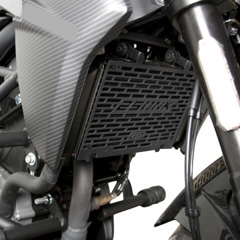 GP Kompozit CF Moto 250 NK 2023-2025 Uyumlu Radyatör Koruma Siyah