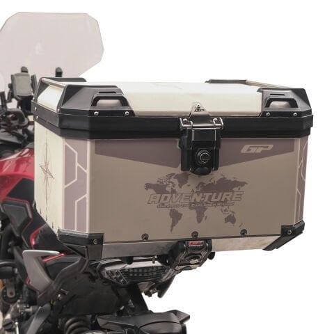 GP Kompozit DSN02 Universal 45 lt Desenli Alüminyum Motosiklet Çantası