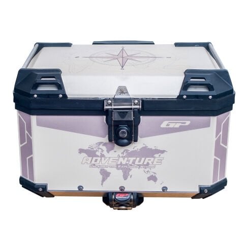 GP Kompozit DSN02 Universal 45 lt Desenli Alüminyum Motosiklet Çantası