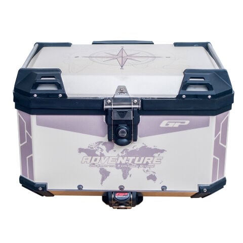 GP Kompozit DSN02 Universal 45 lt Desenli Alüminyum Motosiklet Çantası
