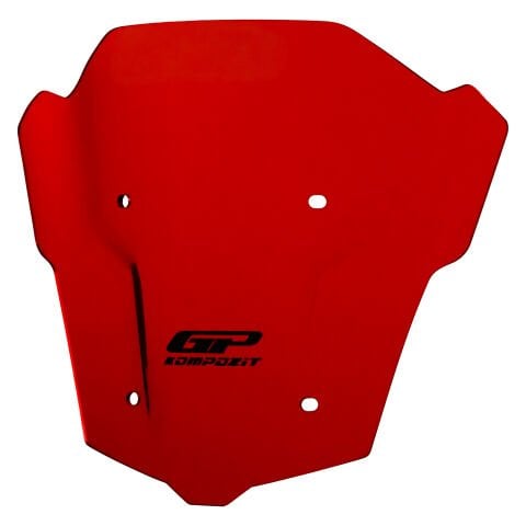GP Kompozit Honda CB650R E-CLUTCH 2025-2026 Uyumlu Ön Cam Kırmızı