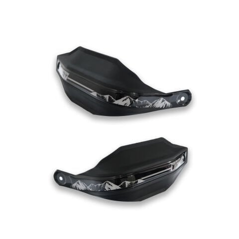 GP Kompozit Royal Enfield Himalayan 2024 Uyumlu Plastik Elcik Koruma Siyah