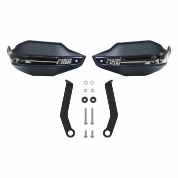 GP Kompozit Royal Enfield Himalayan 2024 Uyumlu Plastik Elcik Koruma Siyah