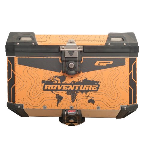GP Kompozit DSN03 Universal 45 lt Desenli Alüminyum Motosiklet Çantası