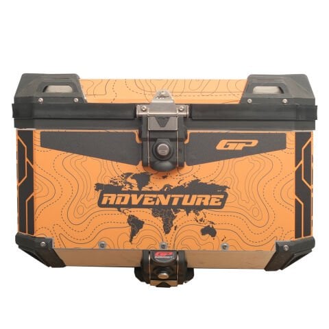 GP Kompozit DSN03 Universal 45 lt Desenli Alüminyum Motosiklet Çantası