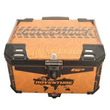 GP Kompozit DSN03 Universal 45 lt Desenli Alüminyum Motosiklet Çantası