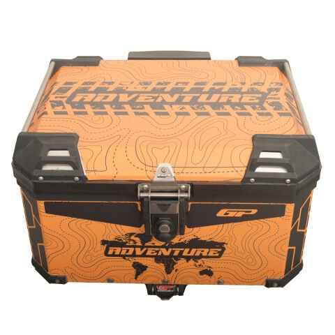 GP Kompozit DSN03 Universal 45 lt Desenli Alüminyum Motosiklet Çantası