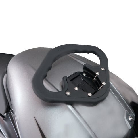 GP Kompozit Bajaj Pulsar NS 200 2011-2026 Uyumlu Depo Üstü Artçı Tutamak Siyah