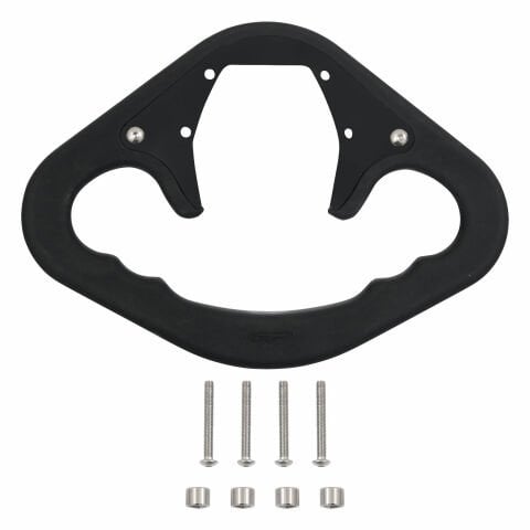 GP Kompozit Bajaj Pulsar NS 200 2011-2026 Uyumlu Depo Üstü Artçı Tutamak Siyah