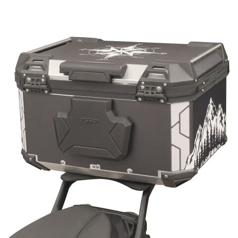 GP Kompozit DSN04 Universal 45 lt Desenli Alüminyum Motosiklet Çantası