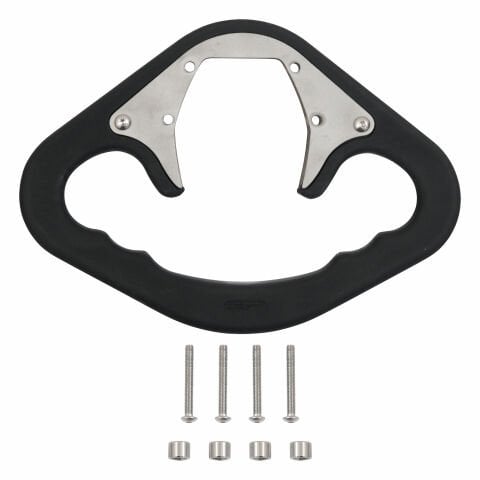 GP Kompozit Bajaj Pulsar RS 200 2015-2024 Uyumlu Depo Üstü Artçı Tutamak Siyah