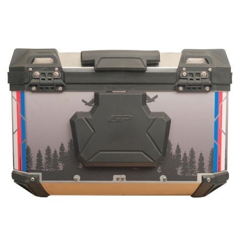 GP Kompozit DSN06 Universal 45 lt Desenli Alüminyum Motosiklet Çantası