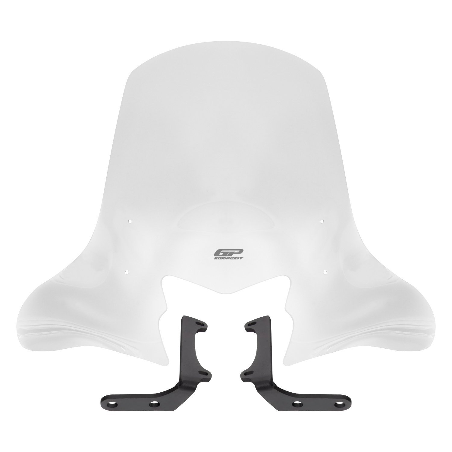 GP Kompozit TVS Jupiter 110/125 2023-2024 Uyumlu Ön Cam Şeffaf