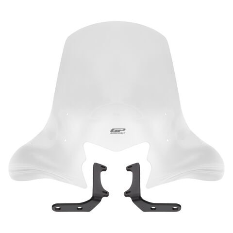 GP Kompozit TVS Jupiter 110/125 2023-2024 Uyumlu Ön Cam Şeffaf