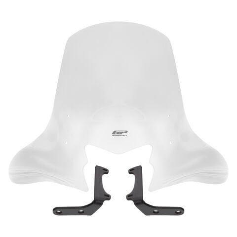 GP Kompozit TVS Jupiter 110/125 2023-2024 Uyumlu Ön Cam Şeffaf