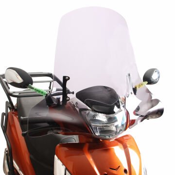 GP Kompozit TVS Jupiter 110/125 2023-2024 Uyumlu Ön Cam Şeffaf