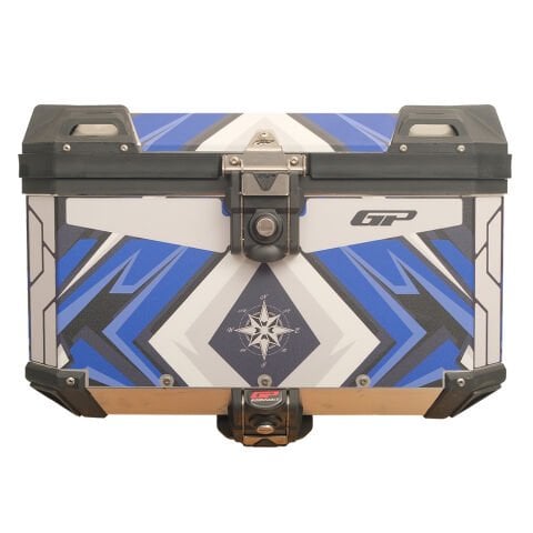 GP Kompozit DSN08 Universal 45 lt Desenli Alüminyum Motosiklet Çantası