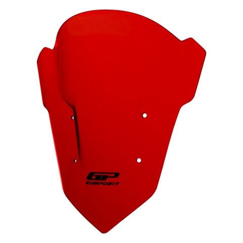 GP Kompozit Honda CBR650F 2014-2018 Uyumlu Ön Cam Kırmızı