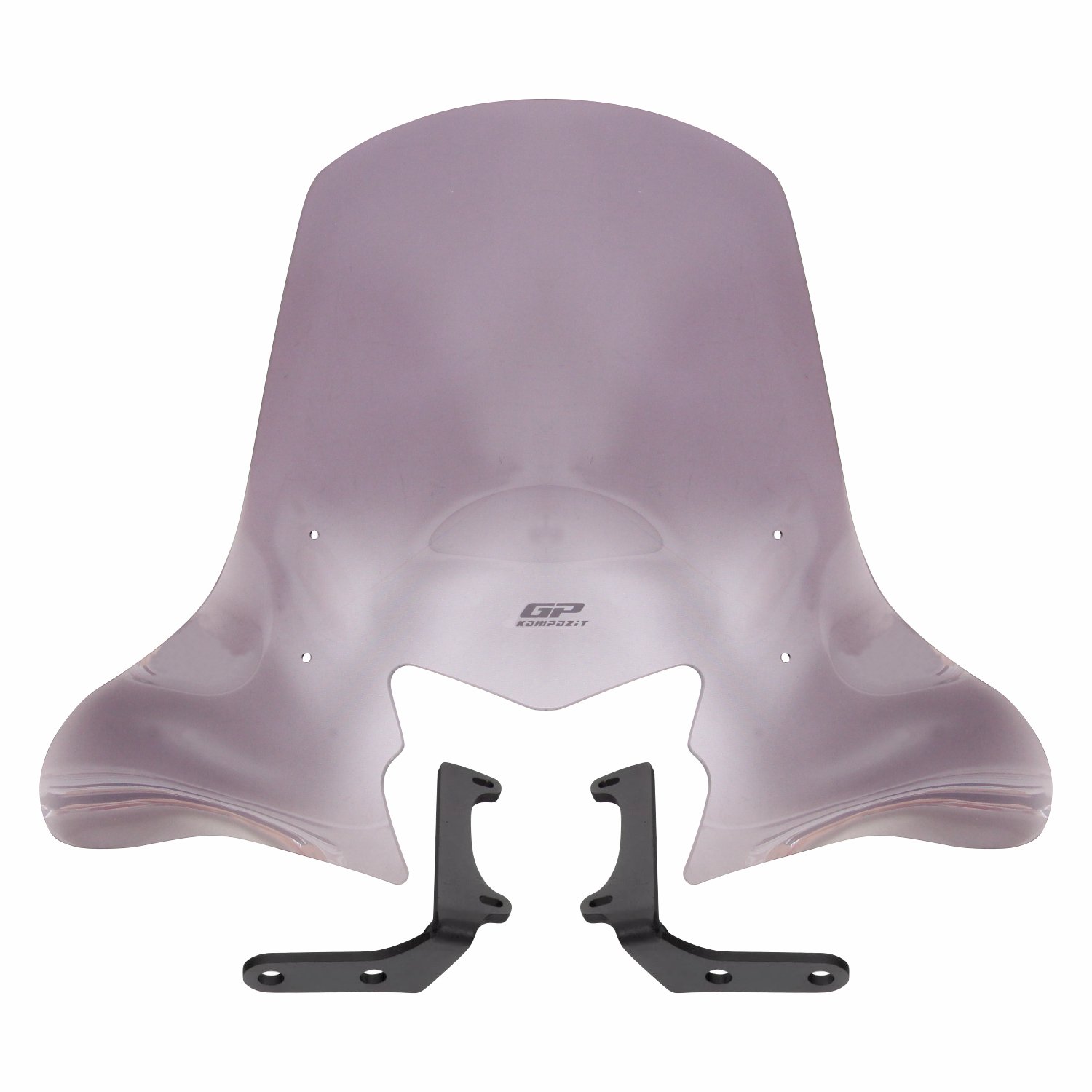 GP Kompozit TVS Jupiter 110/125 2023-2024 Uyumlu Ön Cam Füme 58 cm