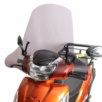 GP Kompozit TVS Jupiter 110/125 2023-2024 Uyumlu Ön Cam Füme 58 cm