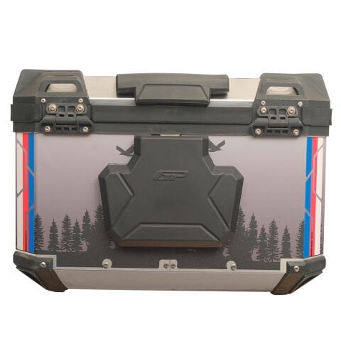 GP Kompozit DSN06 Universal 57 lt Desenli Alüminyum Motosiklet Çantası