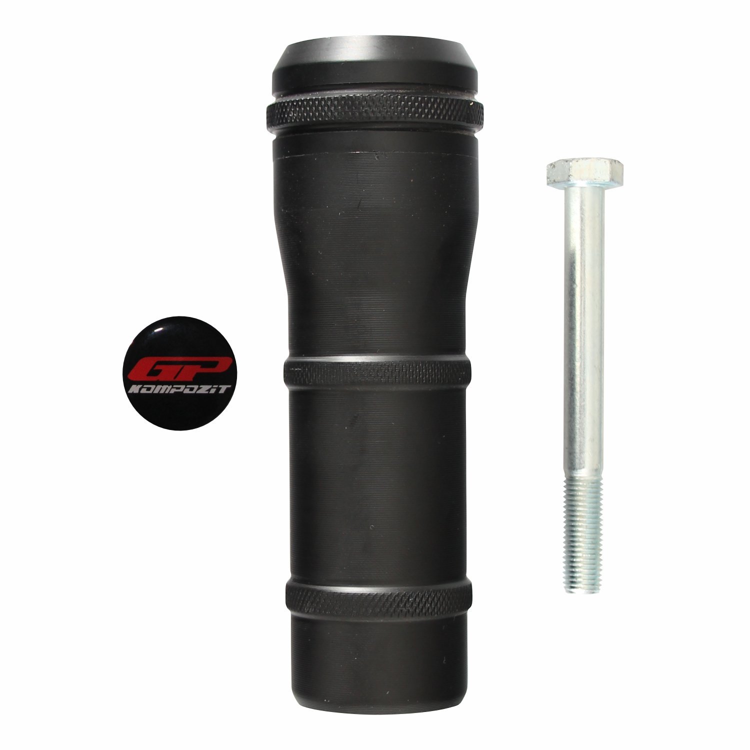 GP Kompozit RKS Freccia 150 2022-2025 Uyumlu Egzoz Koruma Takozu Siyah