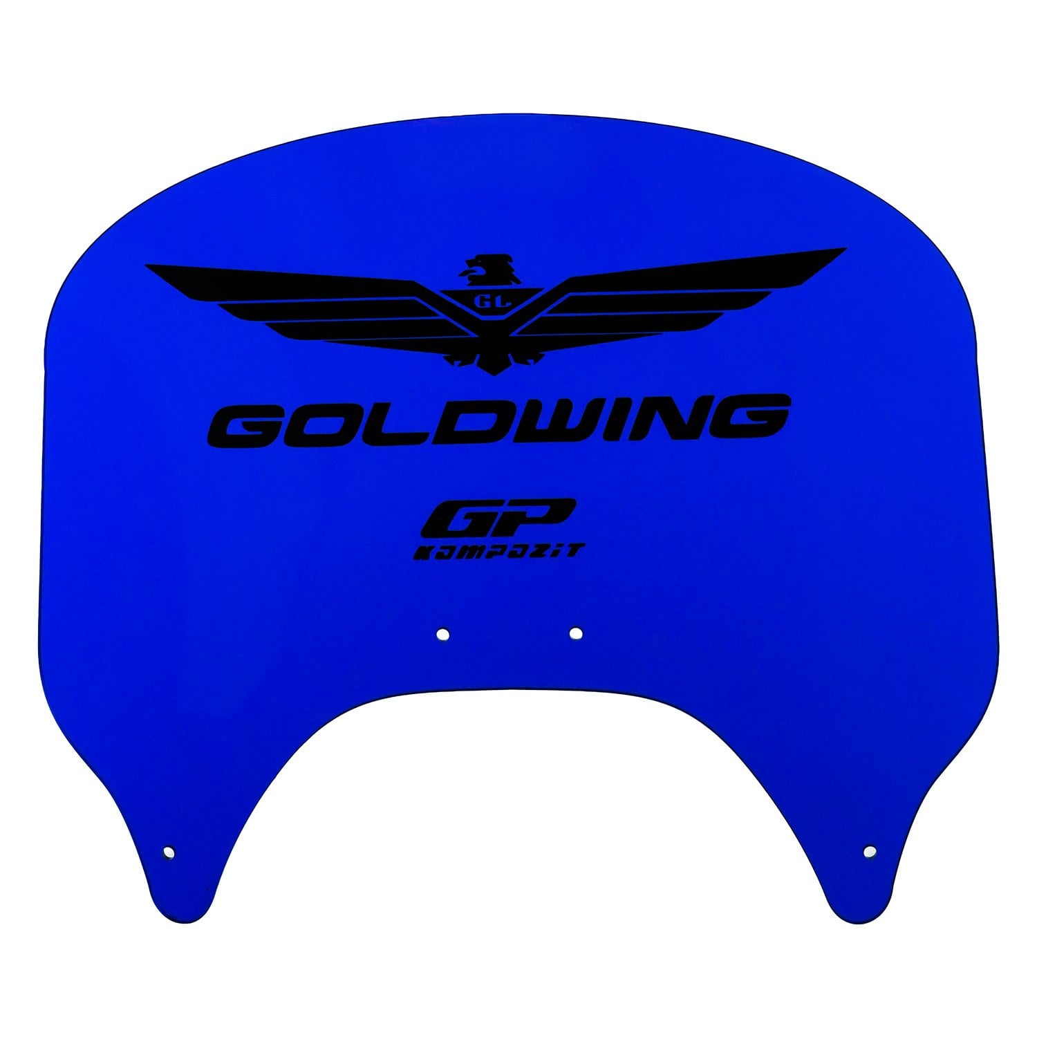 GP Kompozit Honda Gold Wing 2004-2017 Uyumlu Arka Cam Mavi